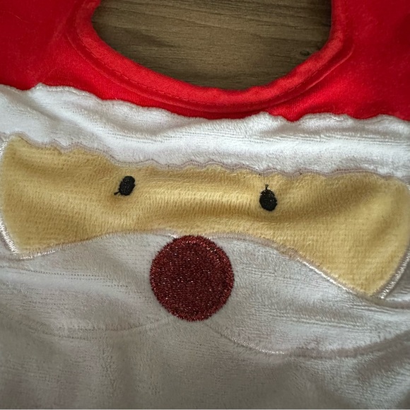 Santa Bib | Infant | Little Cuties Christmas - Picture 2 of 4